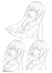 Sakura Hitohira Koimoyou Original Picture Collection