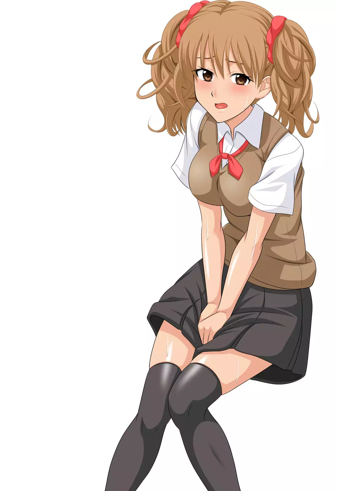 おしっこ我慢JK