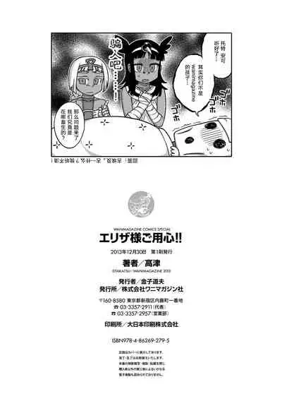 Elisa-sama Goyoujin!!