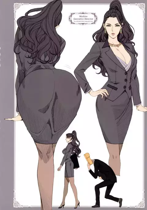 H na Toshiue Chara no Rakugaki - Rough Manga Hon | A Collection of Sketches and Rough Manga of Hot MILFs