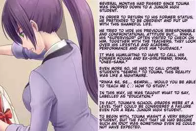 Kyousei Taikou Furyou Shounen | Forced regression of a delinquent boy