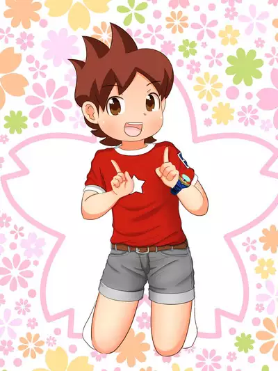 Yokai Watch no Amano Keita-kun no Ecchi na Illust Shuu ver.4