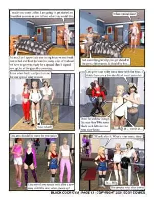 [Smutnut] – Black – Cock Gym