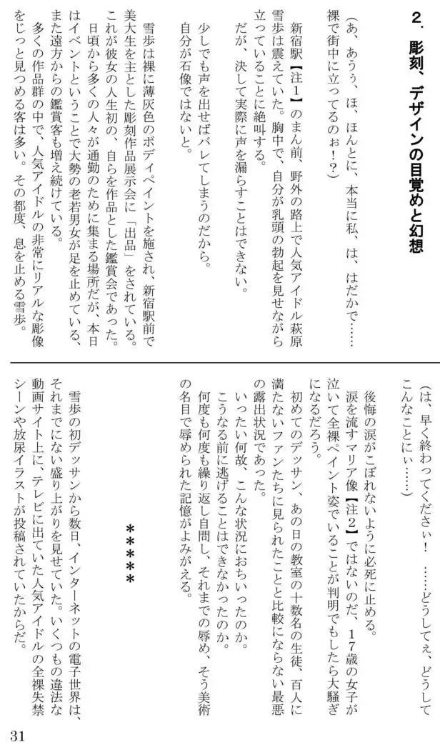 Introduction to art history of nude model Yukiho