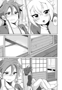 (Hyattou Ryouran ~Kimi no Heart o Shirahadori~ Izumi no Kuni Ensei Ni) [urakusoG (urakusoG)] Orera ga Uchiban! (Touken Ranbu) [English] [Shotachan]