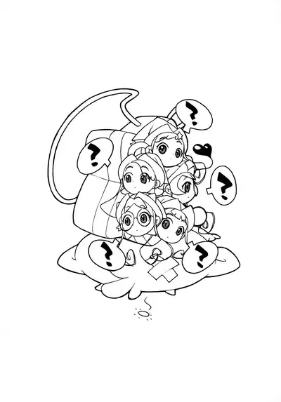 (Puniket 4) [Zero Calorie (Medaka Kenichi)] GAKI☆GAKING (Cosmic Baton Girl Comet-san)