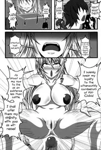 (C82) [Bitch Bokujou (Bokujou Nushi K)] Zettai Chinpo Nanka ni Maketari Shinai Hon Re:birth | I Won't Lose to a Mere Cock Book Re-Birth (Mahou Shoujo Lyrical Nanoha, Dog Days) [English] [Chocolate]