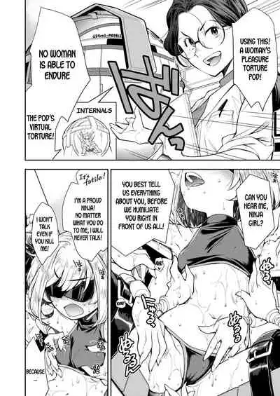 Kinpatsu Loli Ninja wa Kairaku Goumon Machine ni Teikou Dekienai | The Blonde Loli Ninja can't handle the Pleasure Torture Machine!