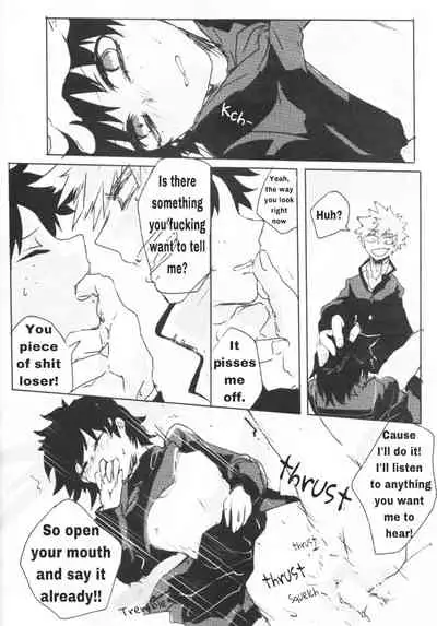 (Douyara Deban no Youda! 10) [Kokoro ga Oreteru (Oreta Syashin)] Oroka na Futari no Renshuu Kyoku | Our Foolish Etude Together (Boku no Hero Academia) [English] [SpookyLatte]