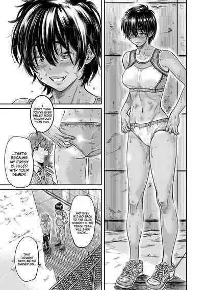 [Burning Shimai (MARUTA)] Shinchou 175cm no Rikujou Joshi | A 175cm-Tall Track-and-Field Girl Wants to Run with Her Male Kouhai's Semen Inside Her [English] {Doujins.com}