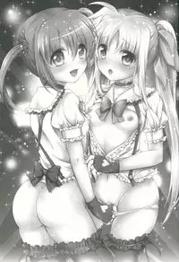 (C88) [Ohoshisamadou (GEKO)] School Idol Fate-chan with Nanoha (Mahou Shoujo Lyrical Nanoha)