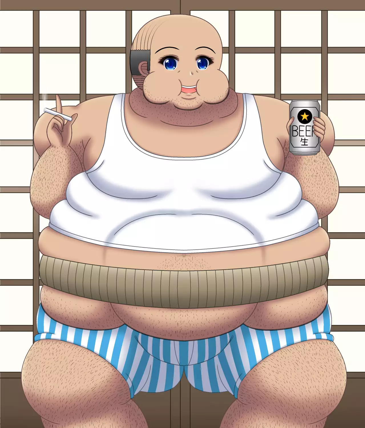 I will love my girlfriend even if she becomes a bald dad | Ore no Kanojo ga Hagedebuoyaji ni Natte mo Aishitai