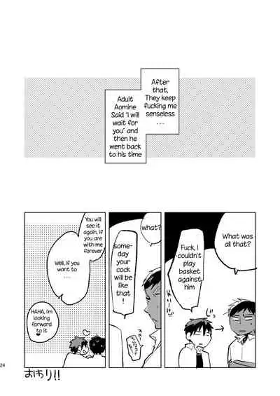 [archea (Sasagawa Nagaru)] Otona no Aomine-kun to (Seiteki ni) Asobou (Kuroko no Basuke) [English] [Digital]