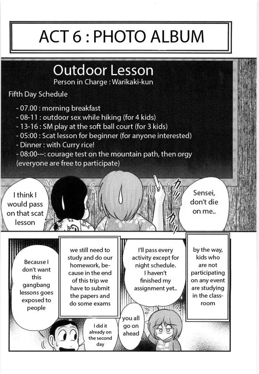 Manami Sensei's Outdoor Lesson