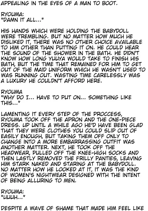 The M-to-F'ed son of a distinguished family - The spoiled rotten brat who was made a maid -