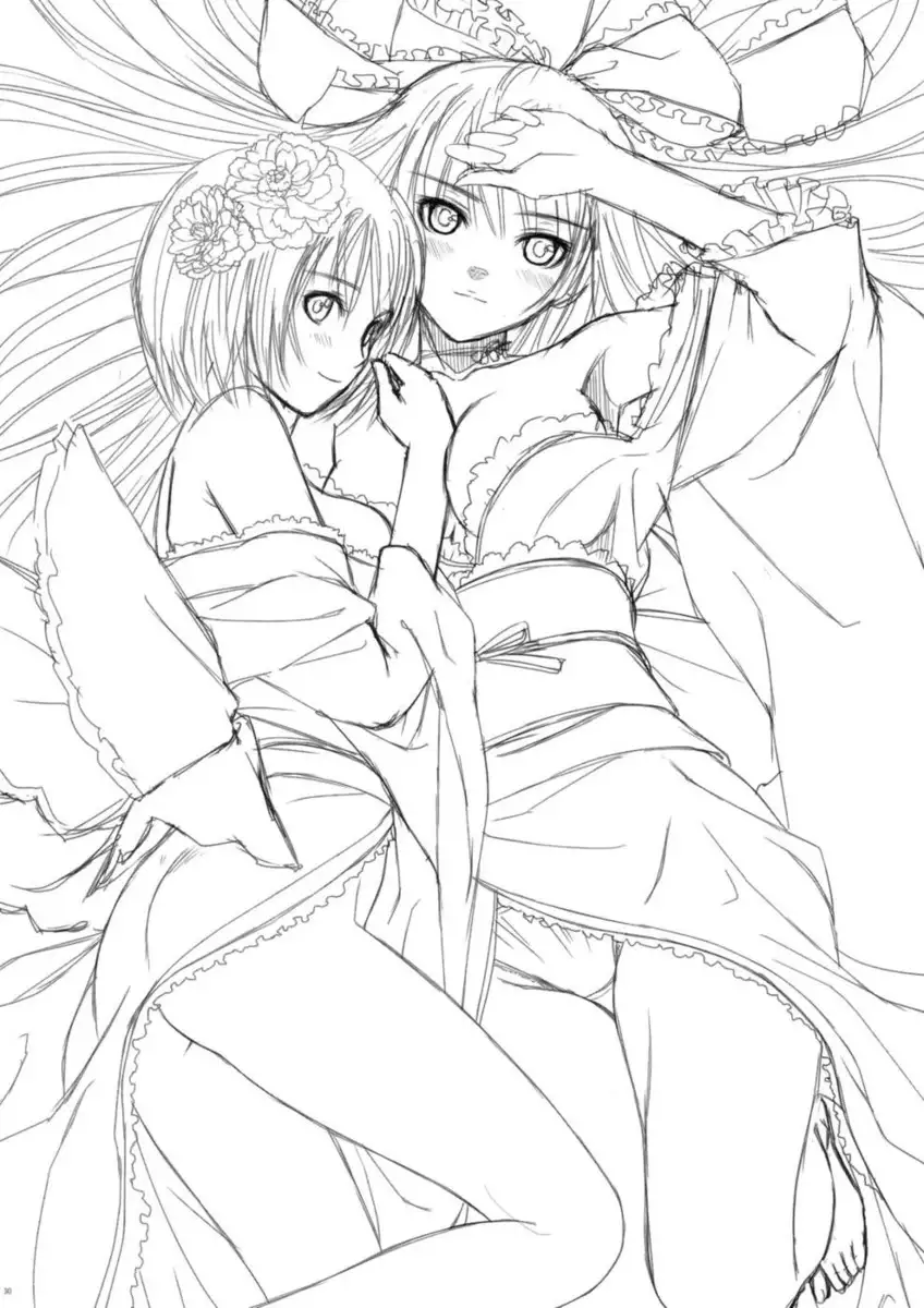 Reiko-san to Mayo-chan no Koto wo Omotte Itara, Muramura Shite Kitanode Ero hon ni Shite Mita yo