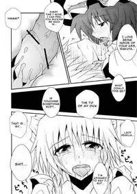 (C79) [Akai Hitomi to Aoi Tsuki (Uranfu)] Futanari Ojousama to Haisetsu Maid-chou | The Dickgirl Lady and Her Brown Head Maid (Touhou Project) [English] =LWB=