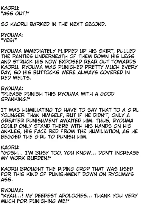 The M-to-F'ed son of a distinguished family - The spoiled rotten brat who was made a maid -