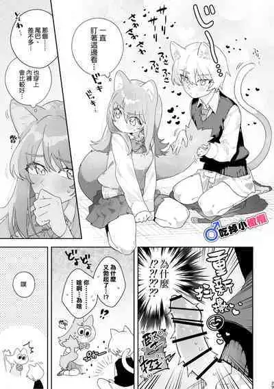 [UsachanGET]♂ ga uke. Neko-chan × neko-kun | 兩隻小貓咪[中文] [橄榄汉化组]