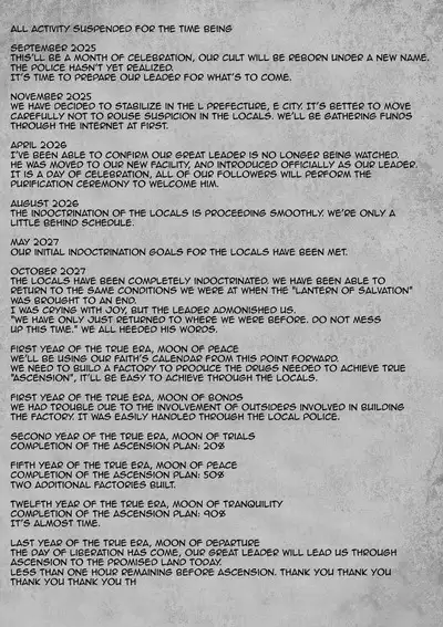 Kami-sama no Tsukurikata | The Making of a Cult Leader