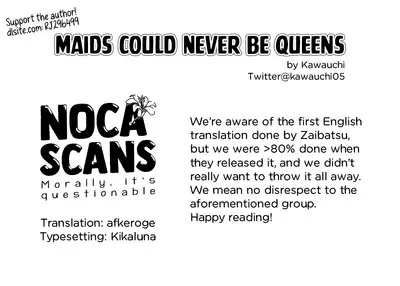 meido no michi ni ou ha nashi | Maids Could Never Be Queens