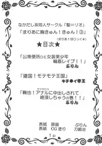 (COMIC1☆3) [St. Rio (Purin, Kitty)] Maria ni Mune KyunKyun Vol. 3 (Maria Holic)