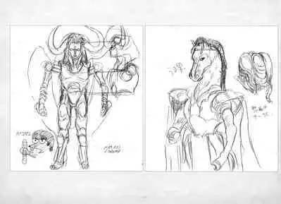 ALICESOFT ORION SCRIBBLES with CROQUIS ULTIMATE EDITION VOL.1 織音計画特別版 ラフ画集