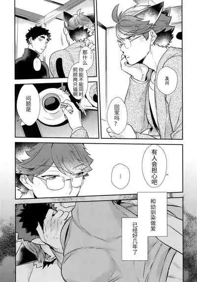 (C92) [Rototika (Kamishi Yue)] Iwa-chan no Neko ni Naritai ~Chibi Hen~ | 我想成为小岩的猫~小猫番外篇~ (Haikyuu!!) [Chinese] [Incomplete]