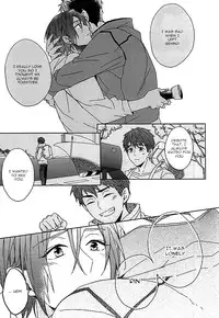 [Honetukiniku (Sebone)] seaside summer tune [Tokuten Clear File Tsuki] (Free!) [English] [Migi-ude]