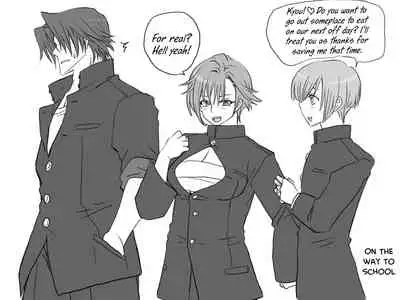 [Eroe] Seitenkango, Shinyuu to | After I got genderbend, my friend and I... [English]