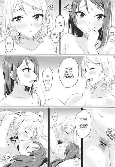 (Bokura no Love Live! 25) [Kitaku Jikan (Kitaku)] Yakimochi (A) Symmetry (Love Live! Sunshine!!) [English] [KratzXD Translation]