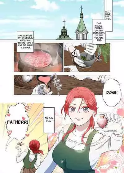 [Contamination] Yomeki okure-mura Musume wa Shinpu-sama no Dekiai kara nige rarenai | Village Woman Who Missed Her Chance At Marriage Cannot Escape From The Infatuated Priest [English]