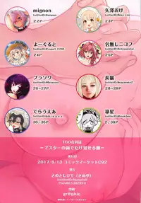 (C92) [Sanutei (Various)] FGO Goudoushi Master no Mae de dake Miseru Kao (Fate/Grand Order)