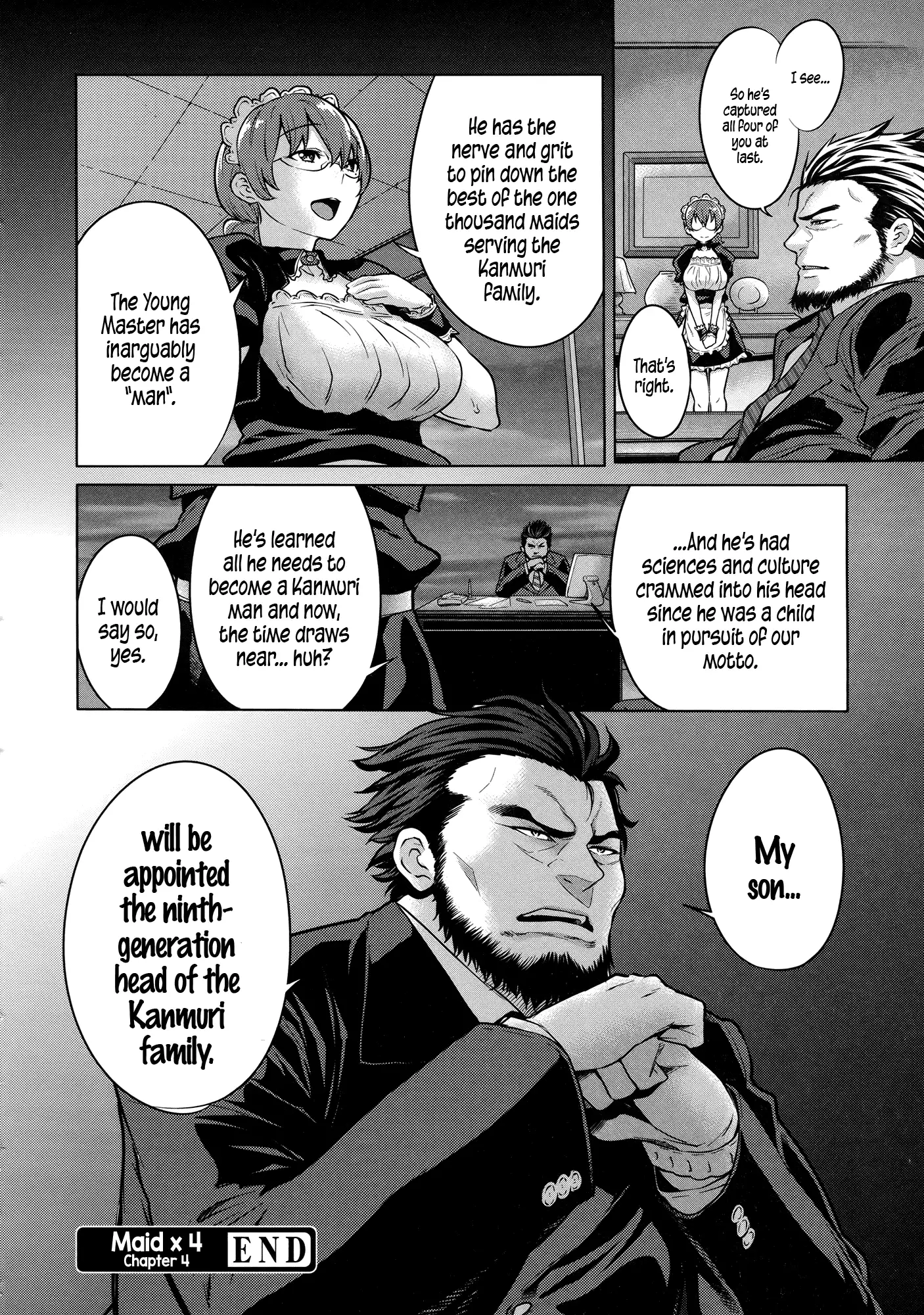 Maid x4 Ch. 1-6, 8, 10