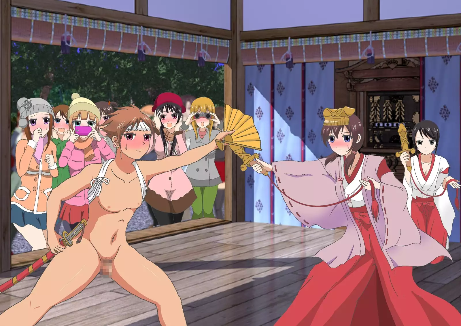 Men's Naked Festival in Midwinter!