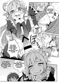 (COMIC1☆11) [High Tech Pen Case (Tam-U)] Kono Da-Maid to Mitsudan o! | A Private Discussion with this Useless Maid! (Kono Subarashii Sekai ni Syukufuku o!) [English] [CGTranslations]