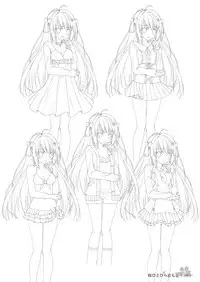 Sakura Hitohira Koimoyou Original Picture Collection