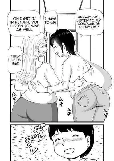 [Momoziri Hustle Dou] Mama to Ayumi-san ni Shibori Torareru Musuko no Hanashi |The Story About a Son Who is Exploited by His Mom and Ayumi [English] [Amoskandy]