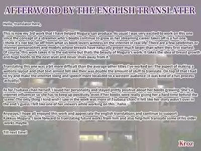 Tsubasa no Chounyuu Channel Haishin-chuu! | Like and Subscribe to Subasa's Breast Growth