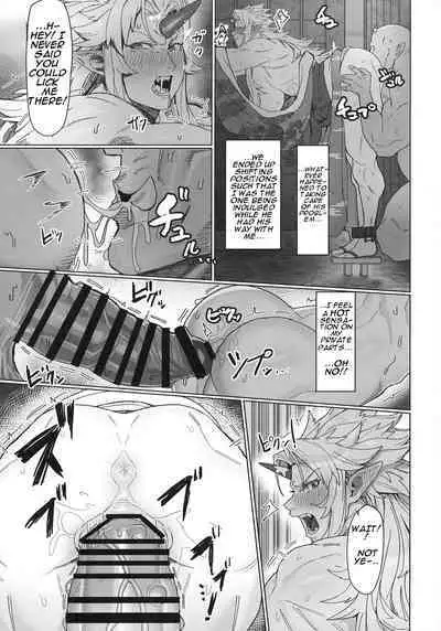 Yuugi Nee-san to Orc ga Kunzu Hoguretsu 2 | Yuugi Locked In A Grapple With An Orc 2