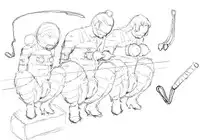 [8 no Ji Club (Hyou)] Makyuu no Oshigoto 1 + Site sketches