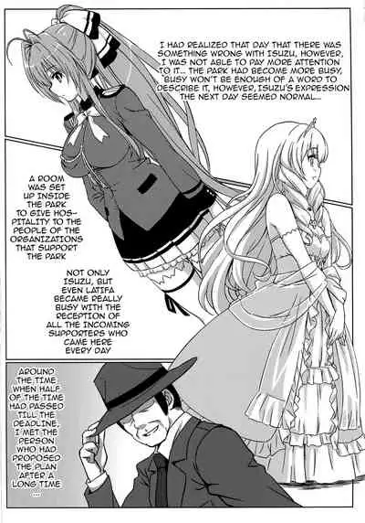 (C87) [Kaminari-Neko (Eitarou)] Isuzu no Nangi na Oshigoto | Isuzu's Difficult Job (Amagi Brilliant Park) [English] {doujin-moe.us}