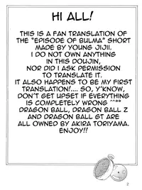 (C83) [Monkees (YoungJiJii)] Dragon Ball EB 1 - Episode of Bulma (Dragon Ball) [English] [Ongoing]