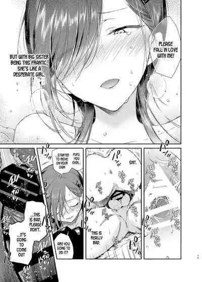 Kinjo no Tsuntsun Imouto to Muhyoujou Ane ni Semarare Ecchi