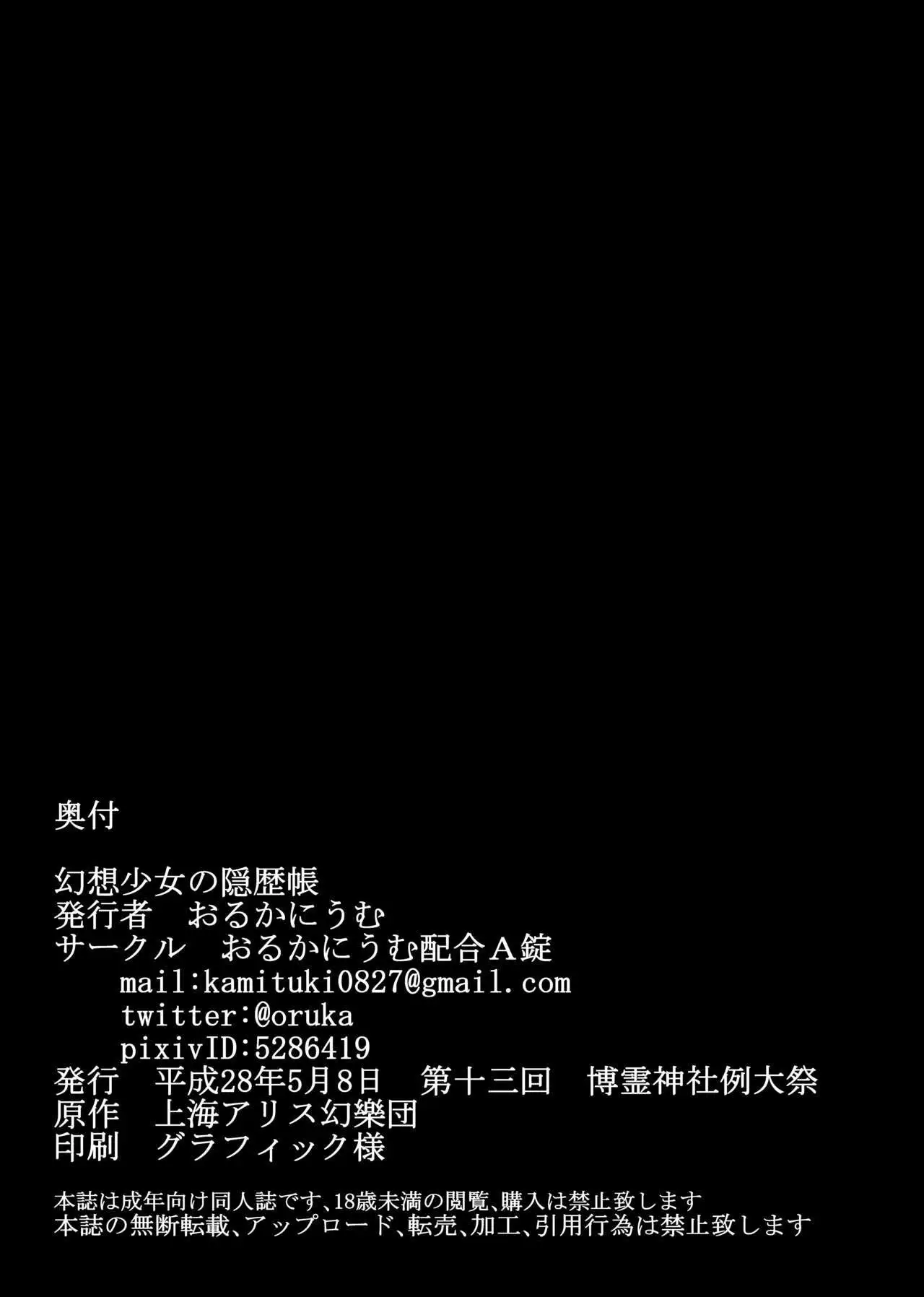 Gensou Shoujo no Kakurekichou