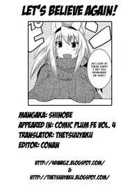 [Shinobe] Let's Believe Again! [English] [thetsuuyaku + 4dawgz]