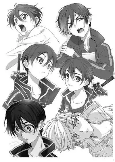 [InkStone (Amami Ryouko)] Kuro no Kenshi Ryoujoku (Sword Art Online) [Chinese] [pinkfriday/变夫人] [Digital]