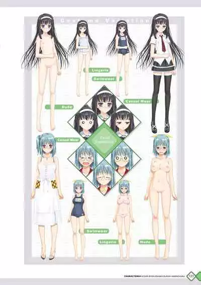 [Happoubi Jin] Kanojo x Kanojo x Kanojo Happoubi Jin Artworks [Digital]