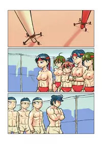 [Mayonaka no Funkotsudou(Mayofun)] Boys VS Girls Pole Toppling [Digital]