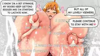 Tsubasa no Chounyuu Channel Haishin-chuu! | Like and Subscribe to Subasa's Breast Growth